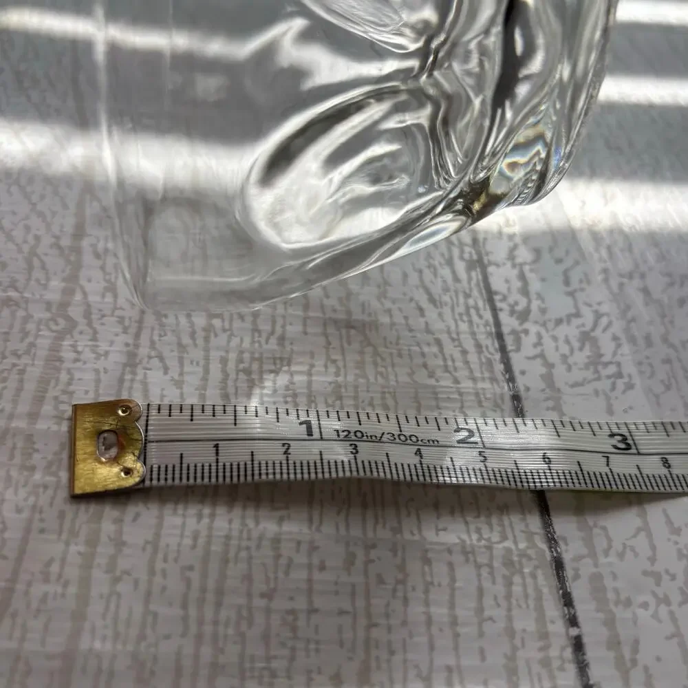 Vintage Thumbprint Glass Dessert Bowls Set of 2